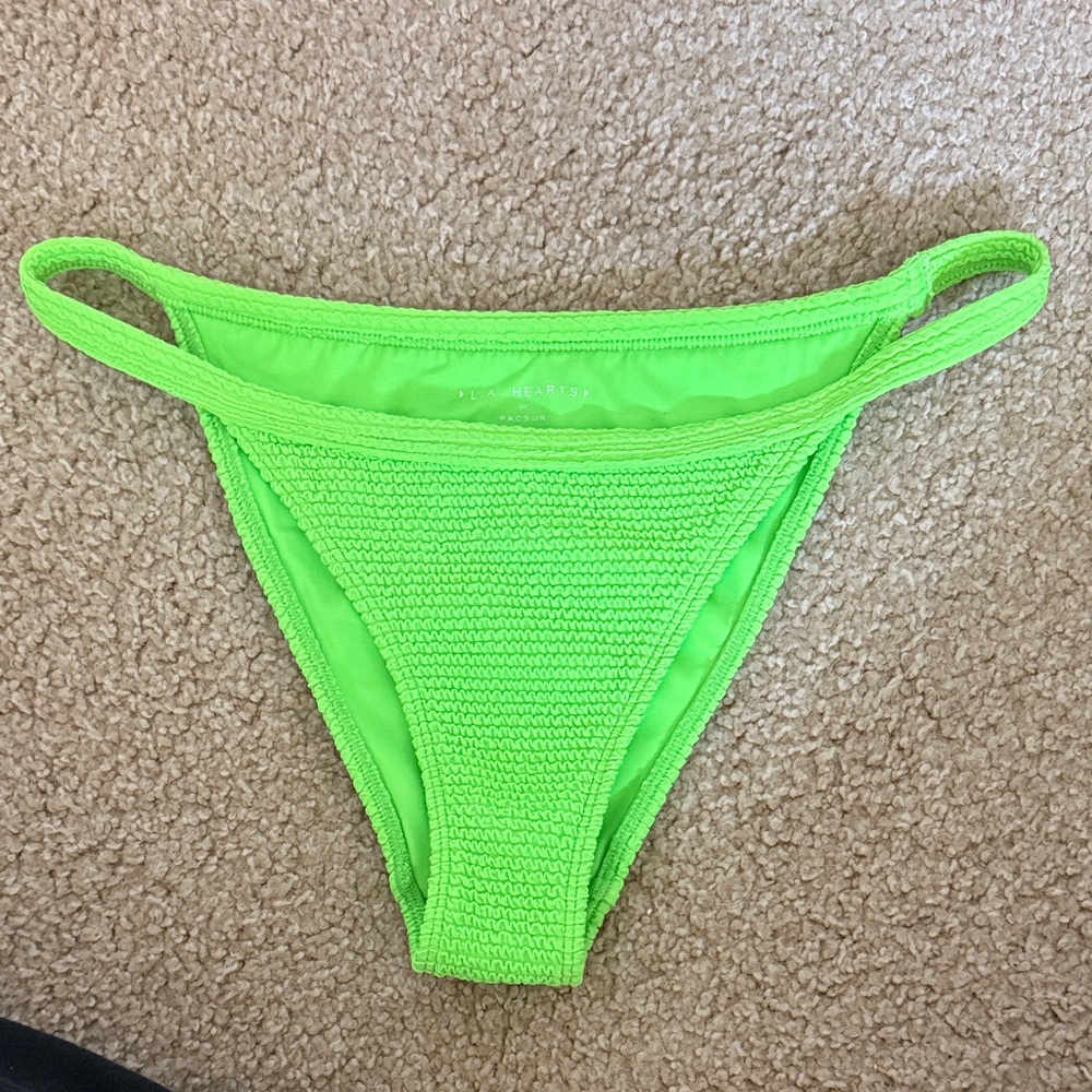 Neon Green Bikini Bottom